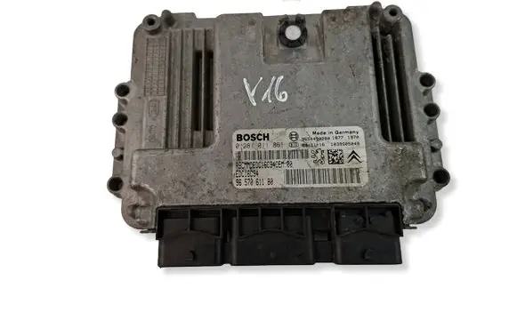 Citroen C3 Engine control unit/module 9657061180 0281011861