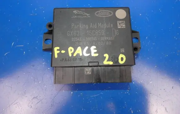 Jaguar F-Pace Parking PDC control unit/module GX6315C859DG D25KE310245 A6GF15