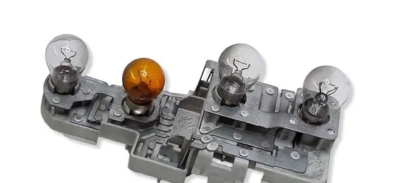 Audi A3 S3 8L Tail light bulb cover holder 29077001