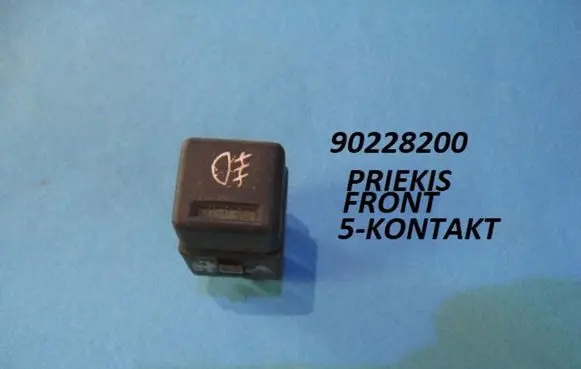 Opel Vectra A Fog light switch 90228200