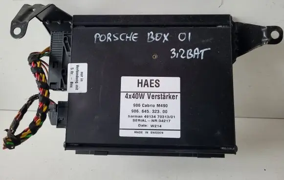 Porsche Boxster 986 Sound amplifier 98664532300