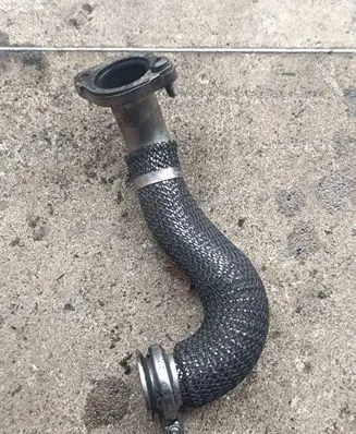 Audi Q7 4L Engine coolant pipe/hose 059131530N 1K0253725F