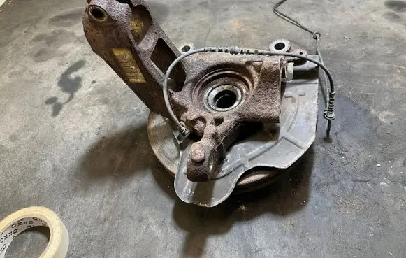 Citroen Jumper Front wheel hub spindle knuckle 01393344080 013933440800