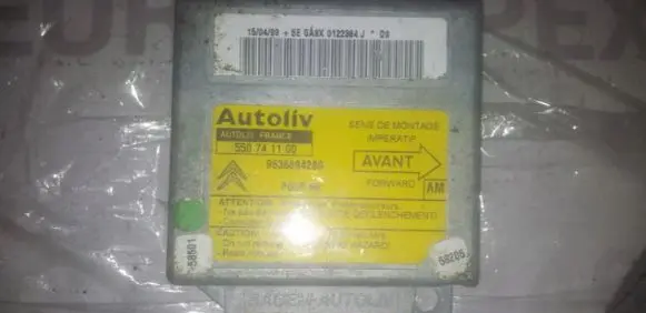 Citroen Xsara Airbag control unit/module 9636894280 550741100