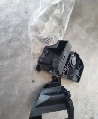 Peugeot 308 Headlight/headlamp mounting bracket 9807658080