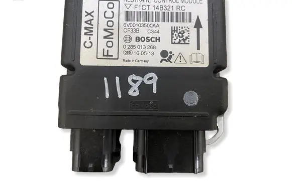Ford C-MAX II Airbag control unit/module F1CT14B321RC 0285013268 6V00103500AA