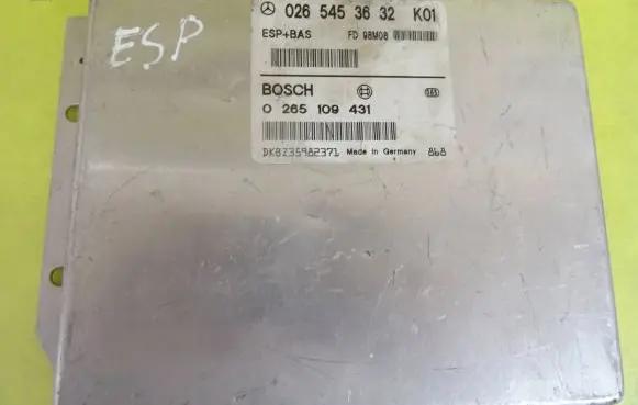 Mercedes-Benz A W168 ESP (stability system) control unit 0265109431 0265453632K01