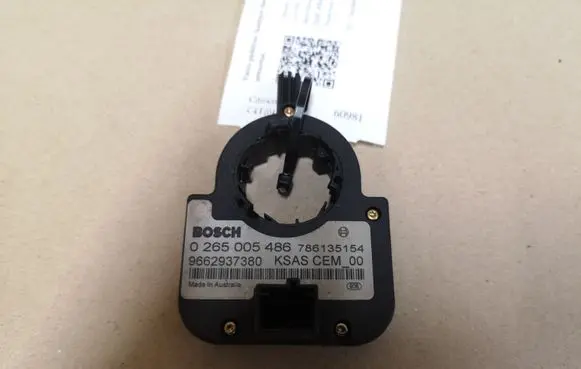Citroen C4 I Steering angle sensor 0265005486 9662937380 786135154