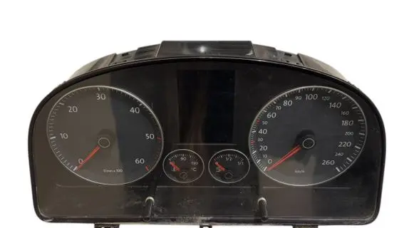 Volkswagen Touran I Speedometer (instrument cluster) 1T0920872F V0011000