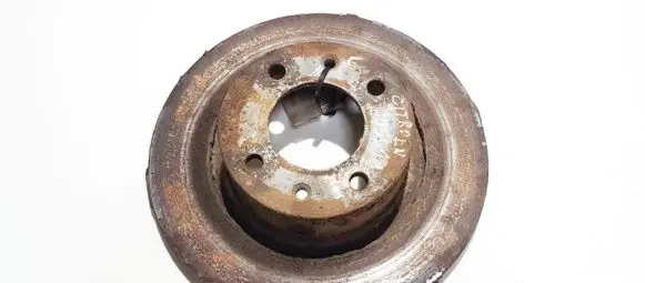 Citroen C5 Rear brake disc neventiliuojamas