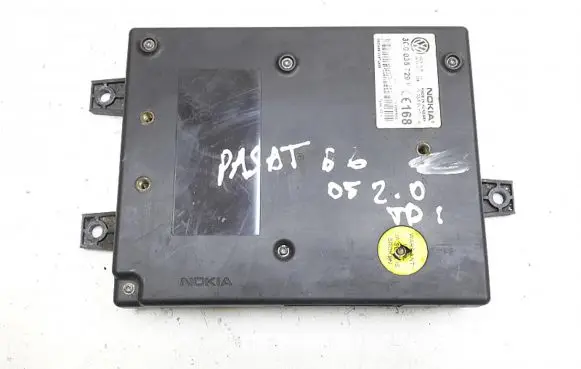 Volkswagen PASSAT B6 Bluetooth control unit module 3c0035729e