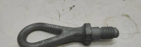 Towing hook eye