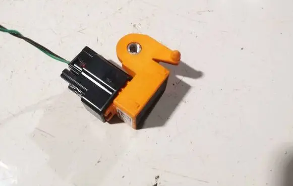 Airbag deployment crash/impact sensor
