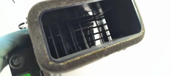 Volkswagen Phaeton Dash center air vent grill 3D1853204K