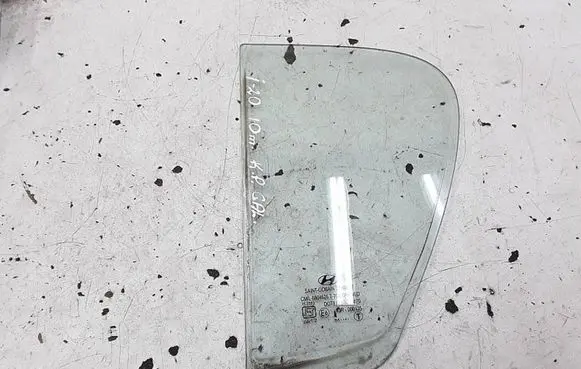 Hyundai i20 (PB PBT) Front door window glass four-door 43R000135 DOT813AS2M670 6804676
