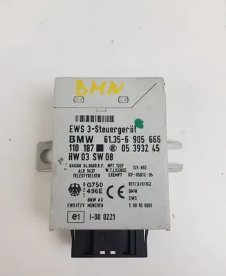 BMW 3 E46 Immobilizer control unit/module 6905666 61356905666