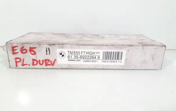 BMW 7 E65 E66 Door control unit/module 613569222649