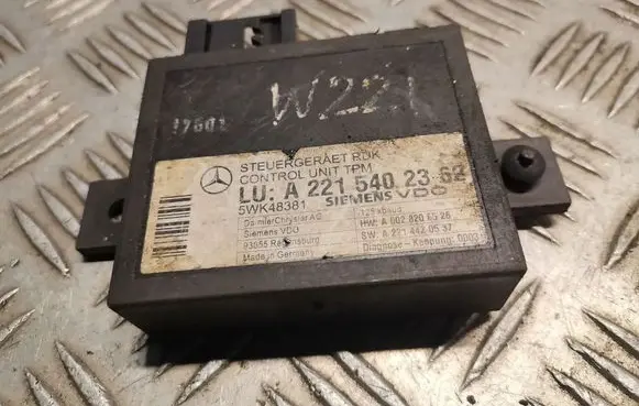 Mercedes-Benz S W221 Tire pressure control unit 2215402362