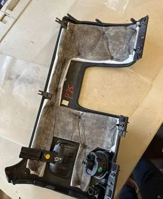 Porsche Cayenne (9PA) Dashboard lower bottom trim panel 7L5858903