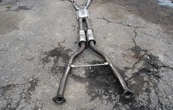 BMW 6 E63 E64 Muffler/silencer 7526181-BMW 7526181 7526182