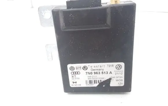 Volkswagen Transporter - Caravelle T5 Auxiliary heating control unit/module 7N0963513A
