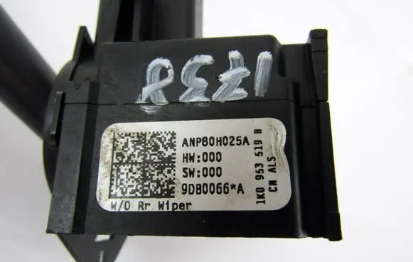 Volkswagen Caddy Wiper switch 1K0953519B