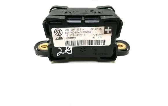 Volkswagen Touareg I ESP acceleration yaw rate sensor 7H0907652A