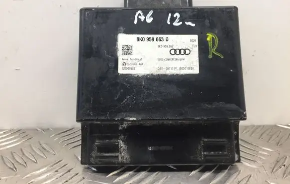 Audi A6 S6 C7 4G Voltage converter inverter 8K0959663D 8K0959663
