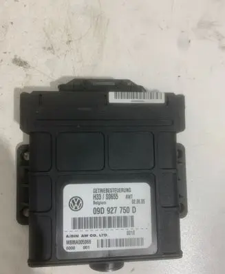 Volkswagen Touareg I Gearbox control unit/module 09D927750D H33S0655 MBMA005969