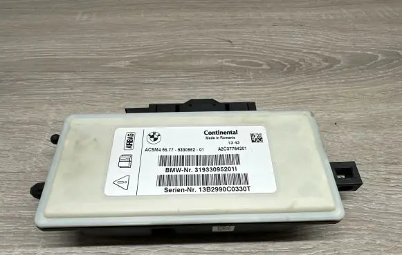 BMW 7 F01 F02 F03 F04 Airbag control unit/module 9330952 319330952011 A2C37764201