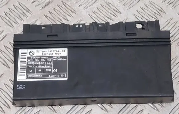 BMW 5 E60 E61 Other control units/modules 6135697871401 5WK49110