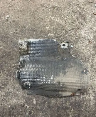 Mercedes-Benz E W211 Exhaust heat shield 