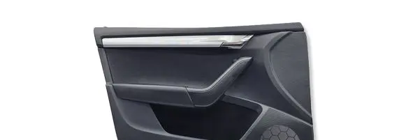 Skoda Octavia Mk3 (5E) Front door card panel trim 5E0837247