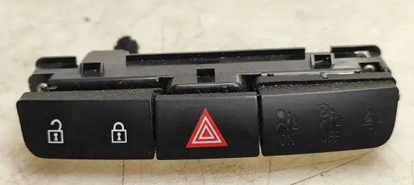 Opel Insignia A Hazard light switch 13324594