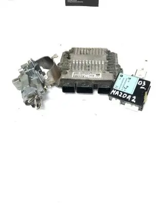 Mazda 2 Engine ECU kit and lock set 3S6112A650LB GJ9E675DZB GJ6A66938A