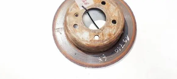 Mercedes-Benz A W168 Rear brake disc neventiliuojamas