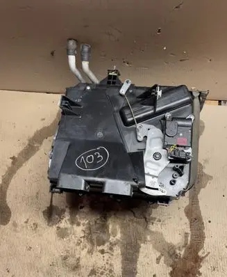 Interior heater climate box assembly