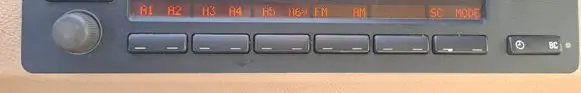BMW X5 E53 Radio/CD/DVD/GPS head unit 65806914589