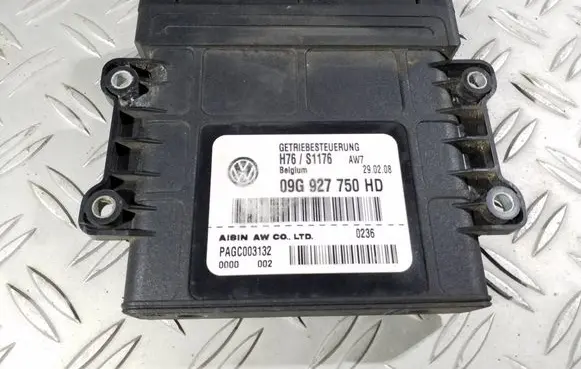 Volkswagen PASSAT B6 Gearbox control unit/module 09G927750HD H76S1176 PAGC003132