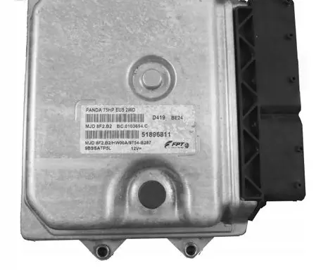 Fiat Panda II Engine control unit/module 51896811 MJD8F2B2
