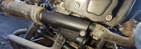Volkswagen Polo Engine coolant pipe/hose 038121132d