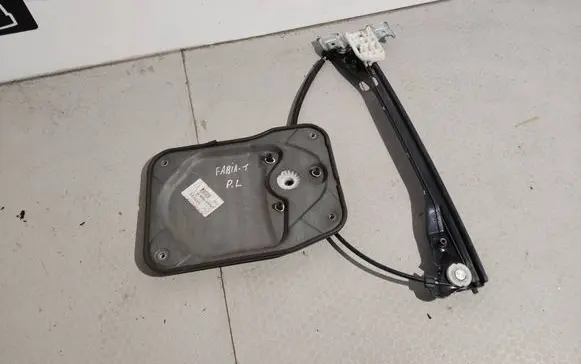 Skoda Fabia Mk2 (5J) Front window lifting mechanism without motor 5J1837401K 311778 121970