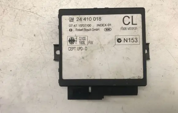 Opel Zafira A Comfort/convenience module 24410018