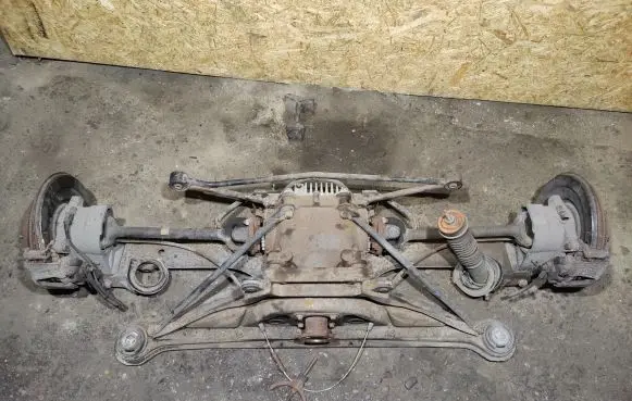 Jaguar XK8 - XKR Rear axle beam with reductor JLM21599E C14HU004003 12G3