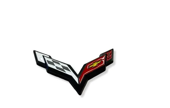 Chevrolet Corvette C7 Fender model badge letters 