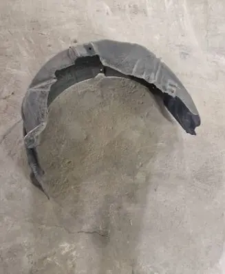 Ford Mustang VI Rear arch fender liner splash guards 