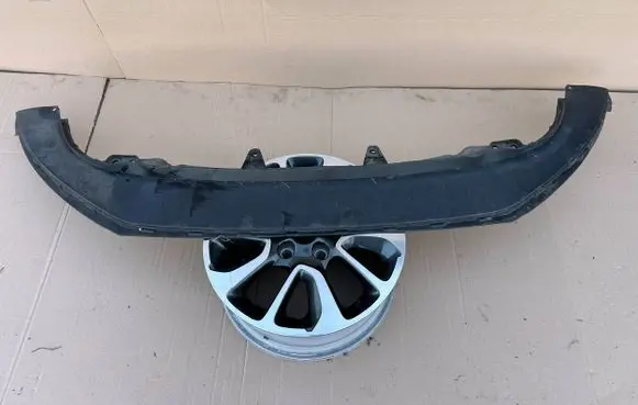 Volkswagen Golf VI Front bumper lip 5K0805903A