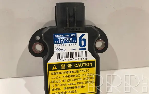 Lexus CT 200H ESP acceleration yaw rate sensor 8918348030 1745005923