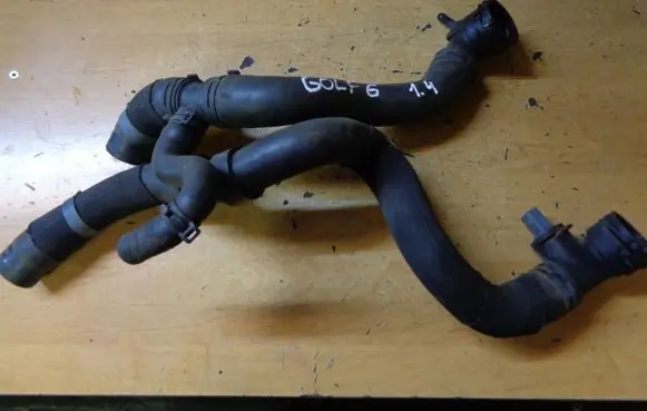 Volkswagen Golf VI Engine coolant pipe/hose 1K0121049CA