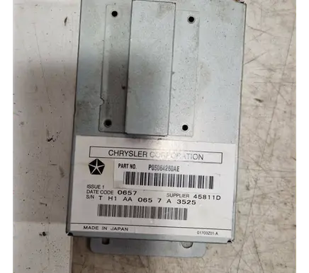 Jeep Compass Aerial antenna amplifier P05064260AE 45811D 01703Z01A